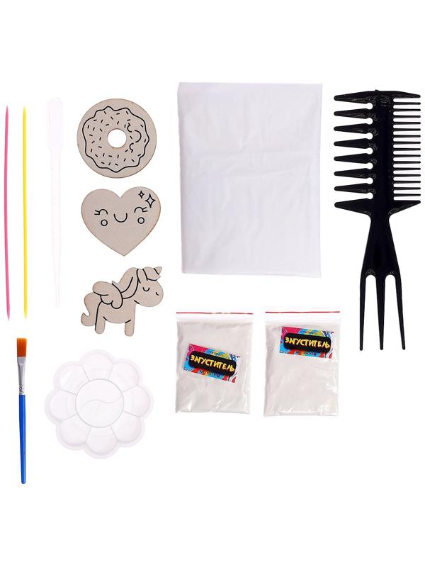 Эбру: рисование на воде, набор для творчества, 12 цветов