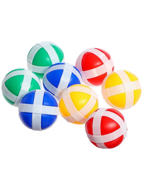 Дартс «Весёлый динозаврик», 8 шариков на липучках, крючок