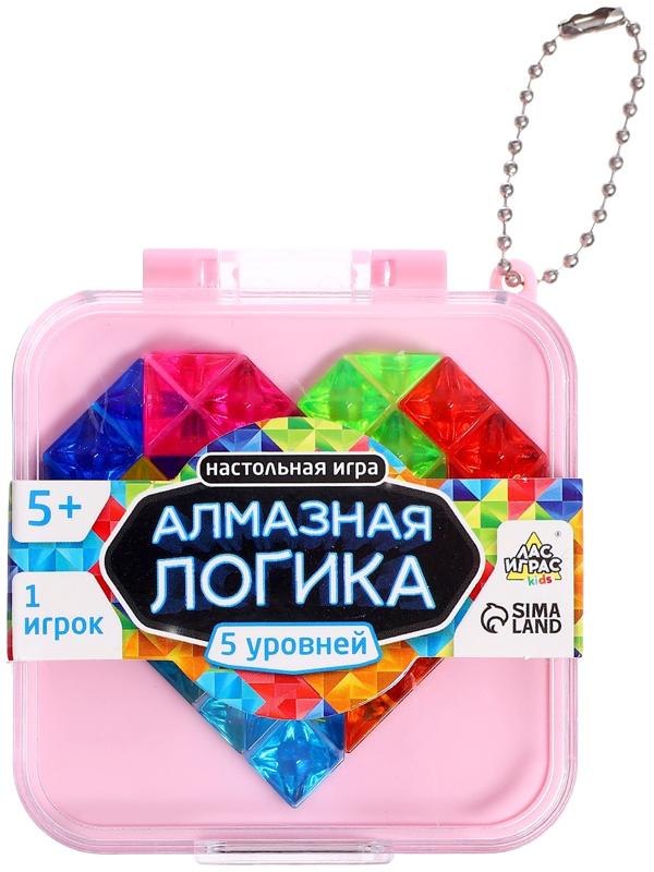 Настольная игра - головоломка «Алмазная логика», 1 игрок, 5+, МИКС