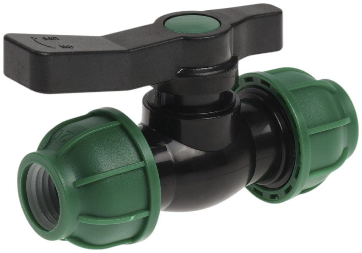 Кран шаровой ПНД ZEIN, 20 мм, цанга