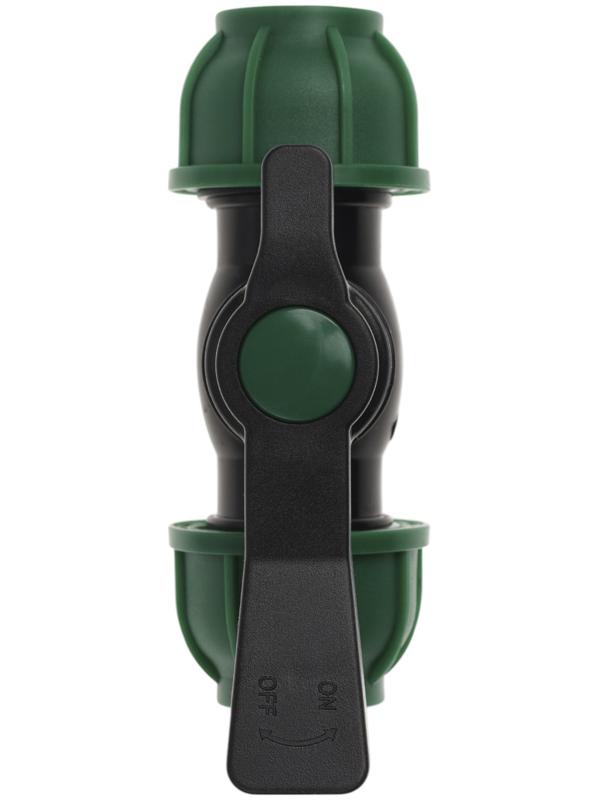 Кран шаровой ПНД ZEIN, 20 мм, цанга