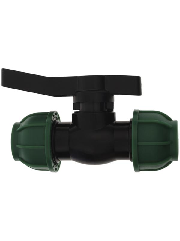 Кран шаровой ПНД ZEIN, 20 мм, цанга