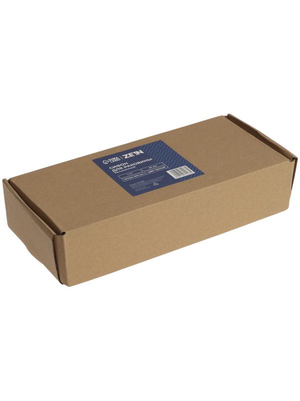 Сифон ZEIN engr, для раковины, бутылочный, 1 1/4