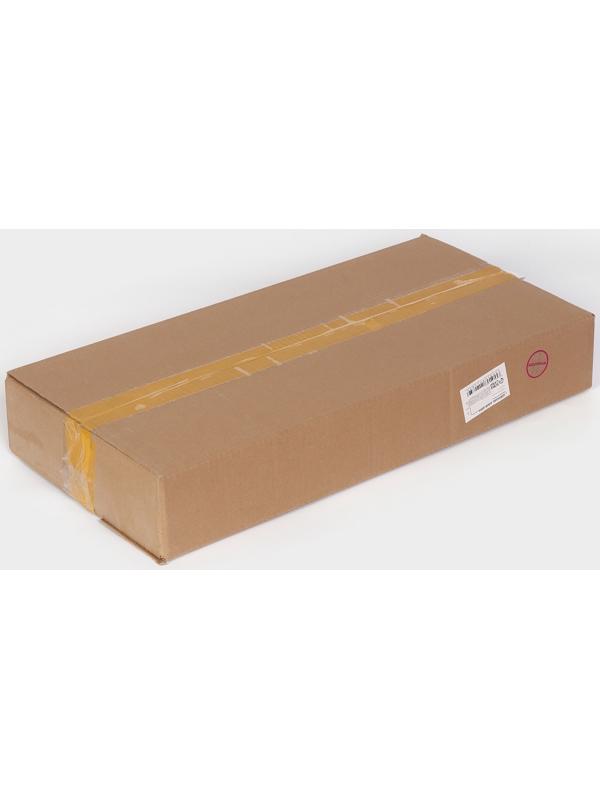 Корзина для белья складная Доляна, 56×39×95 см, чёрная, белая