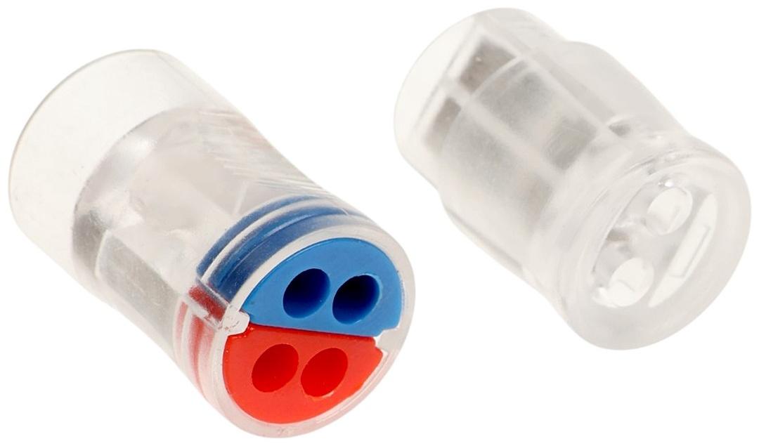 Строительно-монтажная клемма проходная СК-323 32А 0,5-2,5мм2, 4 отв, набор 5 шт