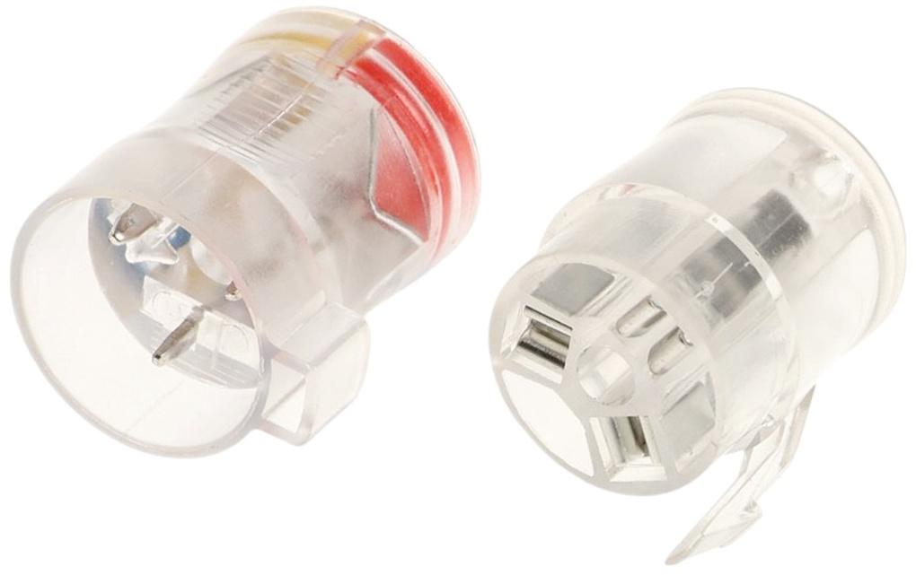 Строительно-монтажная клемма проходная СК-324 32А 0,5-2,5мм2, 6 отв, набор 5 шт