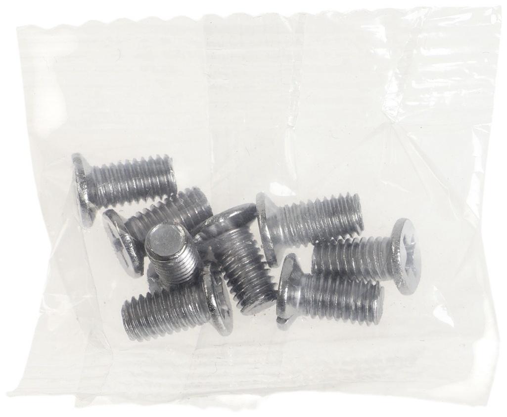 Корпус замка LOCKLAND для металлических дверей, без цилиндрового механизма, хром