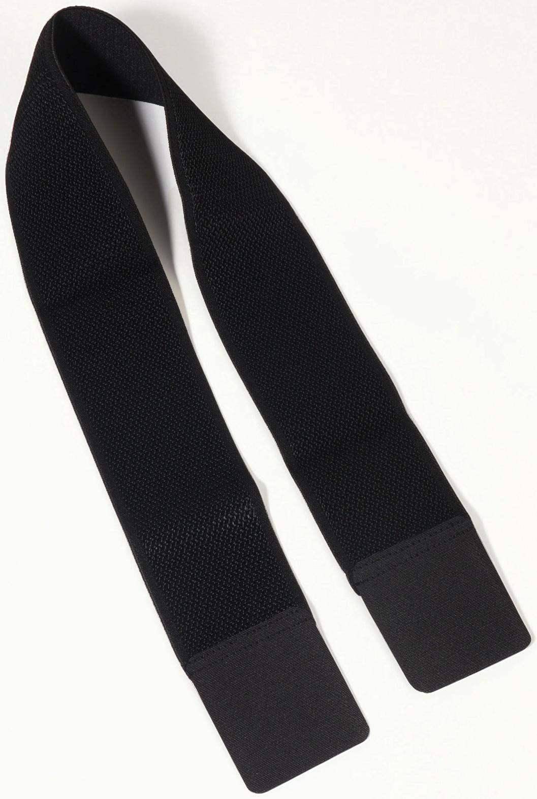 Бандаж на голеностоп, с липучкой, 60×5 см, чёрный