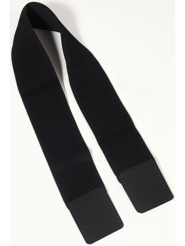 Бандаж на голеностоп, с липучкой, 60×5 см, чёрный