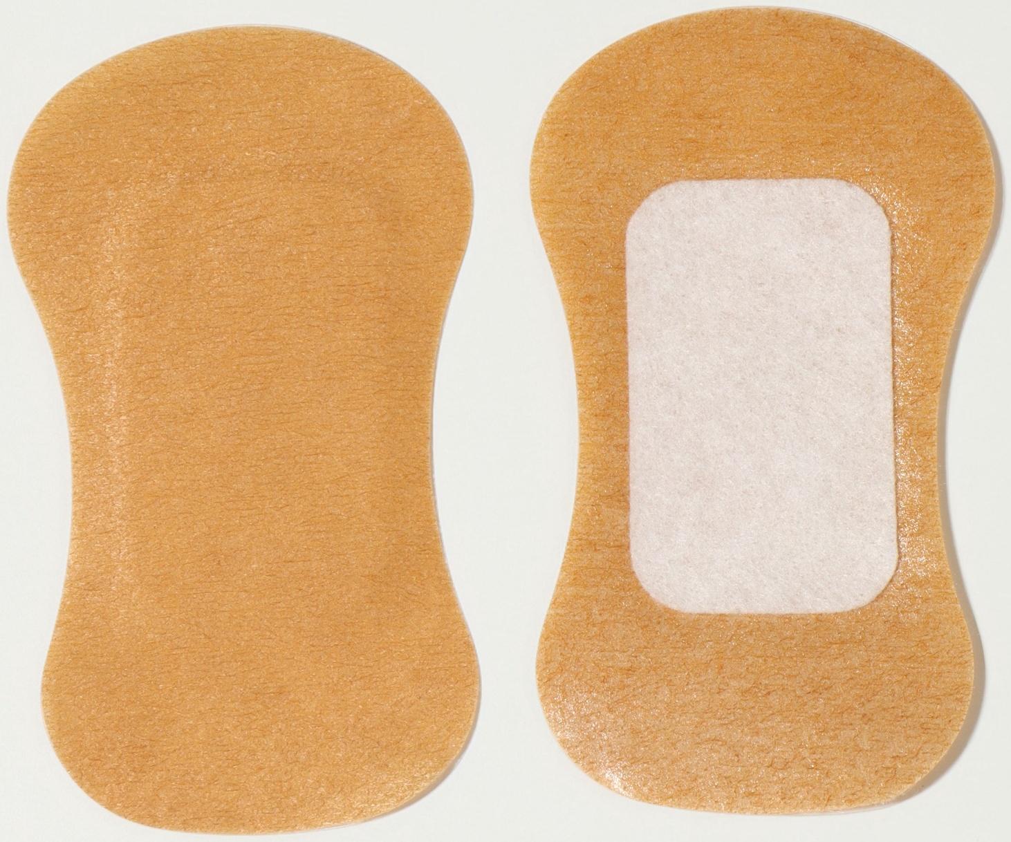 Защитные вкладыши от пота, для подмышек, одноразовые, 9.5×5.3 см, бежевые