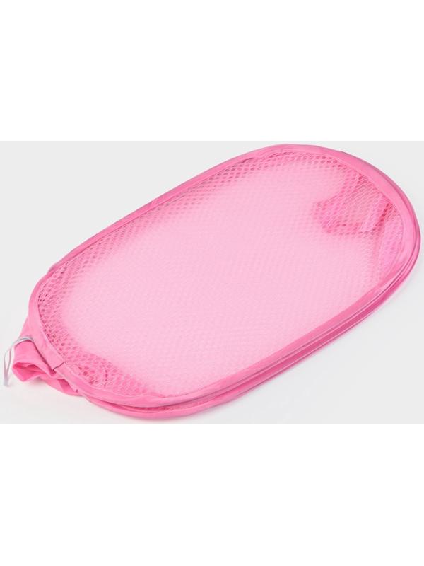 Корзина для белья складная Доляна «Яркость», 30×50 см