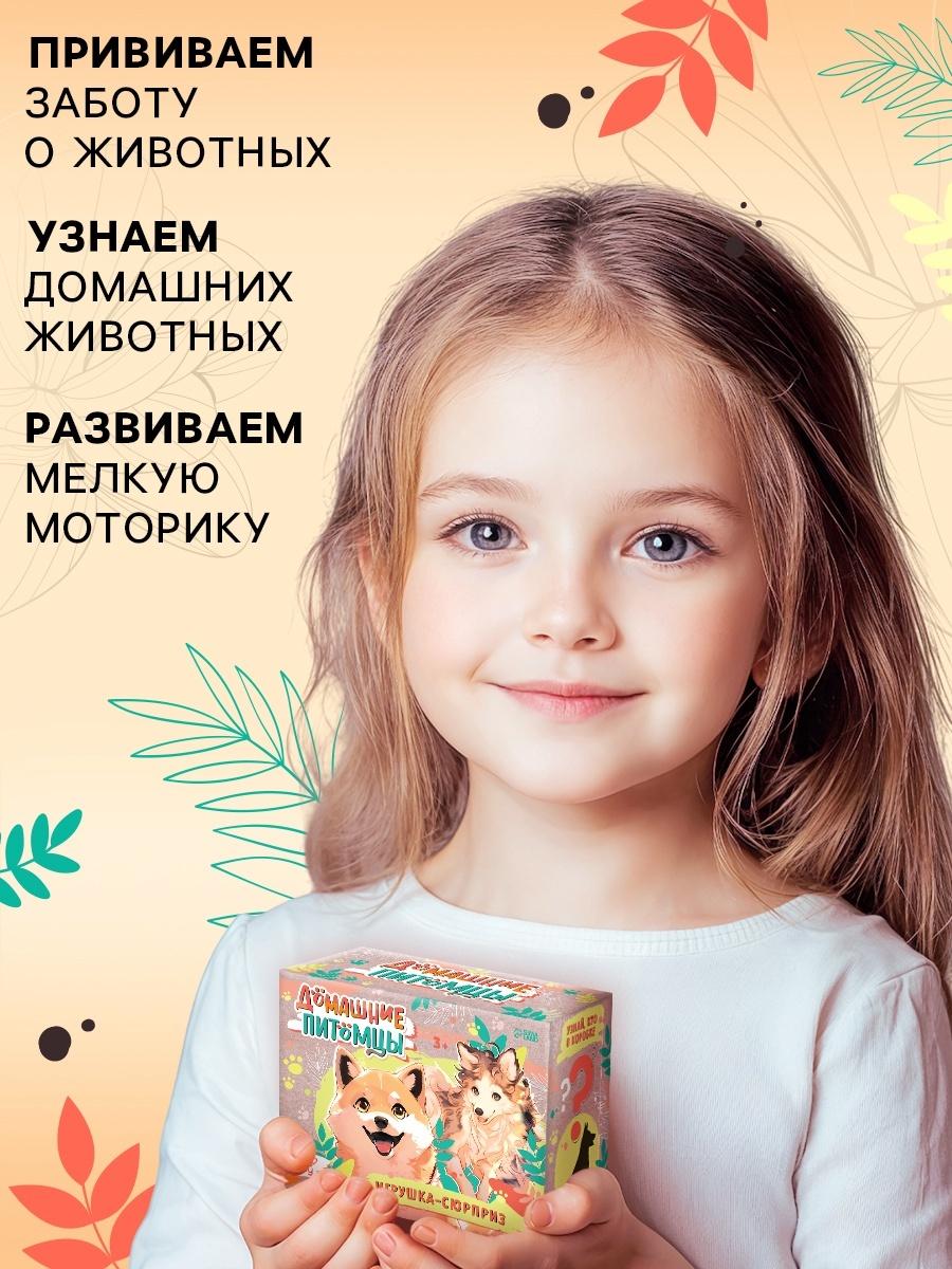 Игрушка - сюрприз «Домашние питомцы. Собаки»