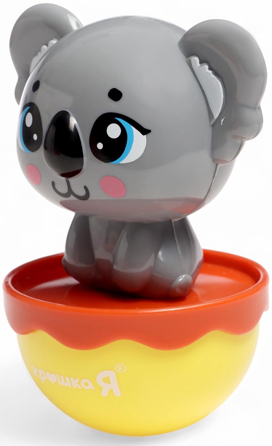 Неваляшка детская «Коала», серый