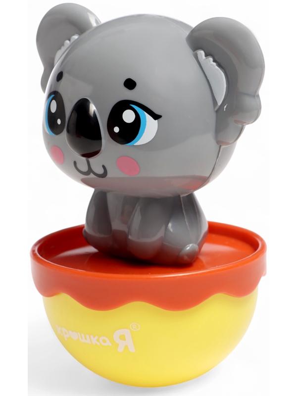 Неваляшка детская «Коала», серый