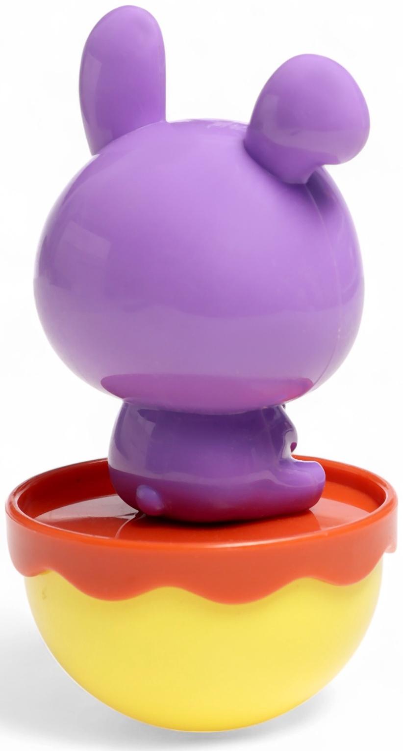 Неваляшка детская «Зайчик», фиолетовый