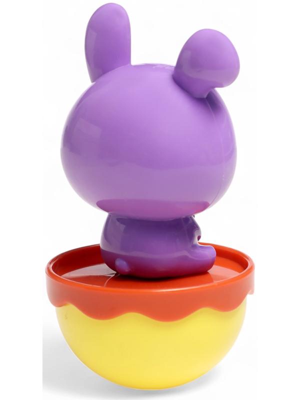 Неваляшка детская «Зайчик», фиолетовый