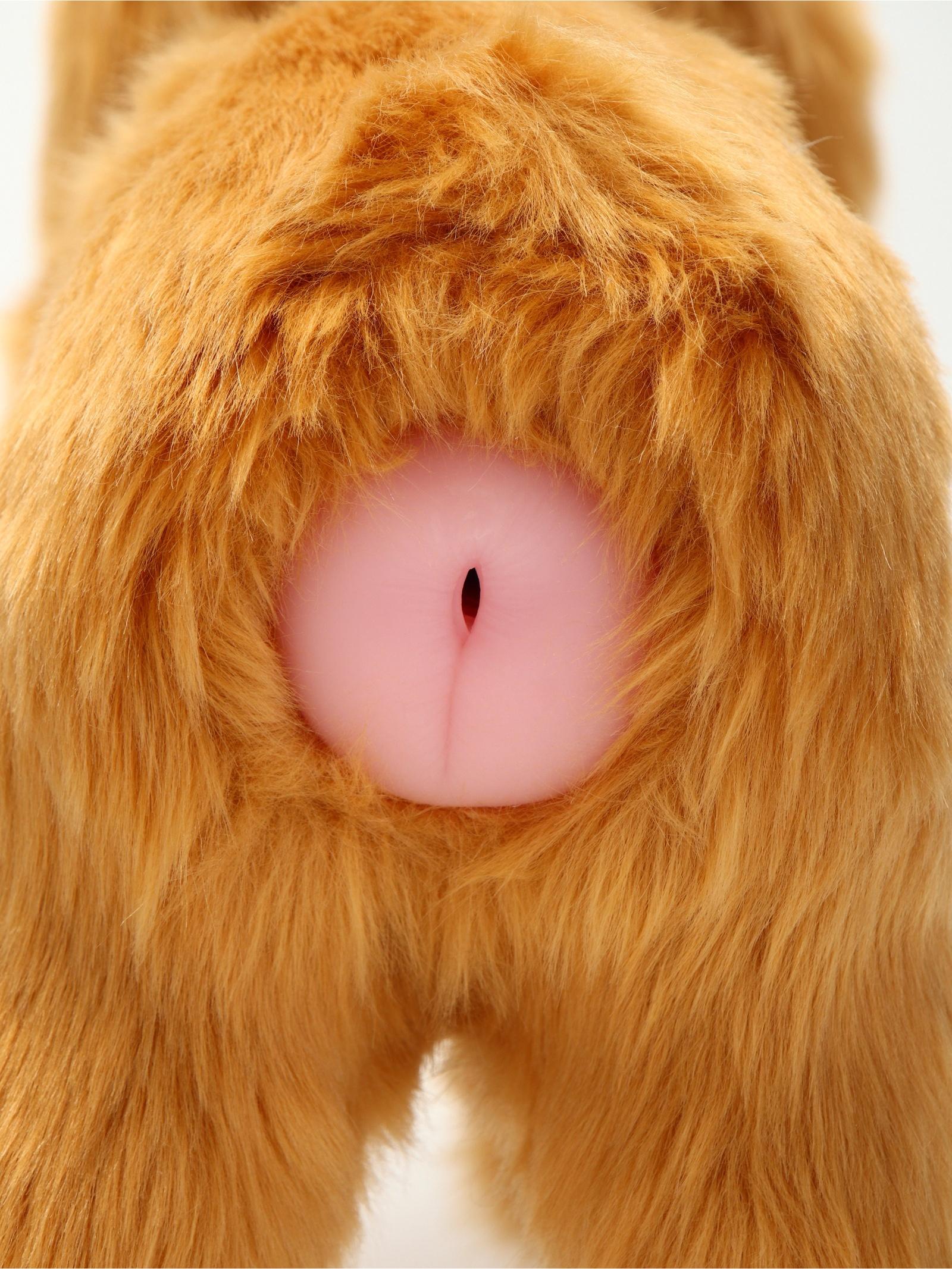 Кукла для собак, 30 см, бежевая