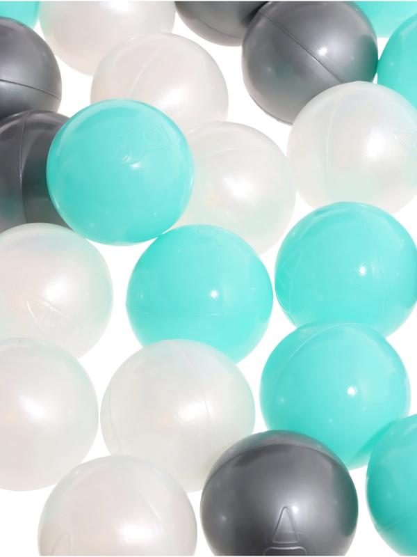 Шарики для сухого бассейна, диаметр 5 см, разноцветные, 200 шт.