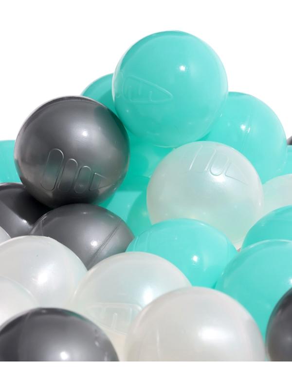 Шарики для сухого бассейна, диаметр 5 см, разноцветные, 200 шт.