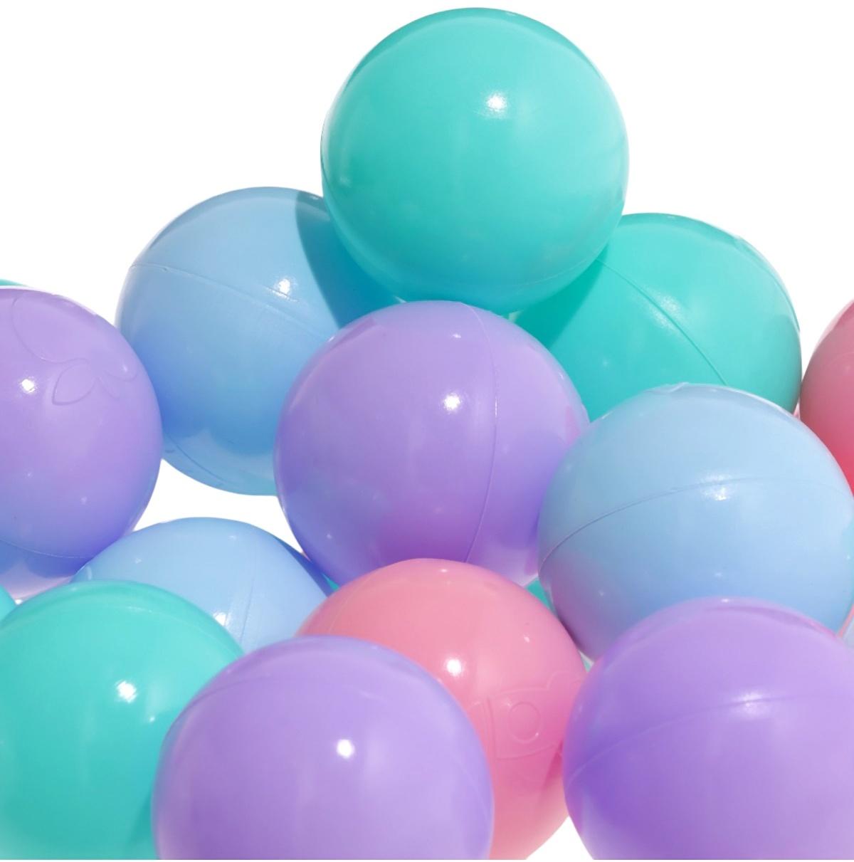 Шарики для сухого бассейна, диаметр 5 см, разноцветные, 200 шт.