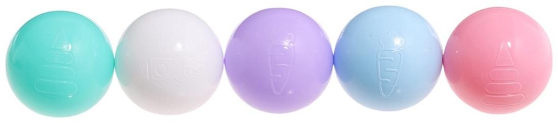 Шарики для сухого бассейна, диаметр 5 см, разноцветные, 200 шт.