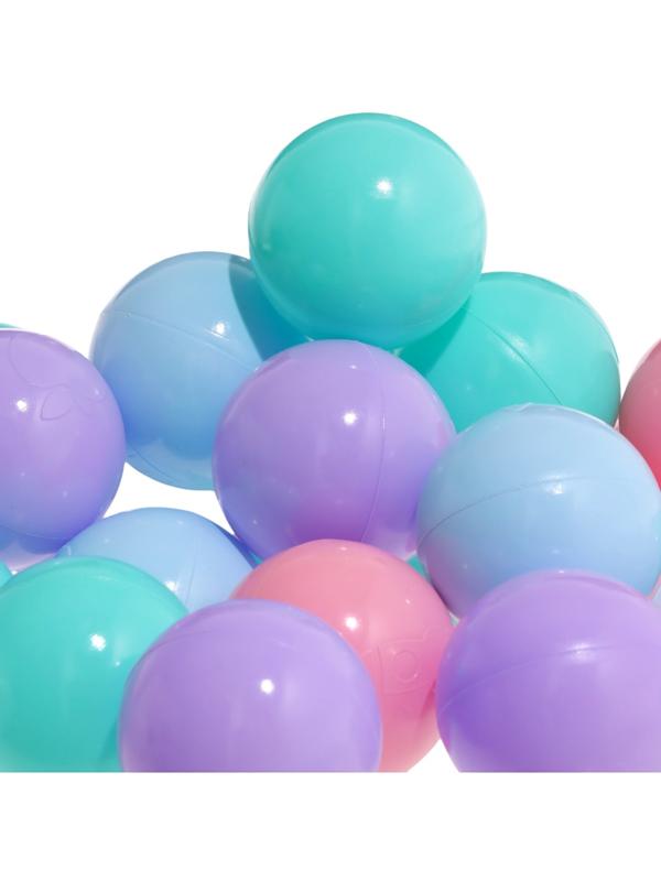 Шарики для сухого бассейна, диаметр 5 см, разноцветные, 200 шт.