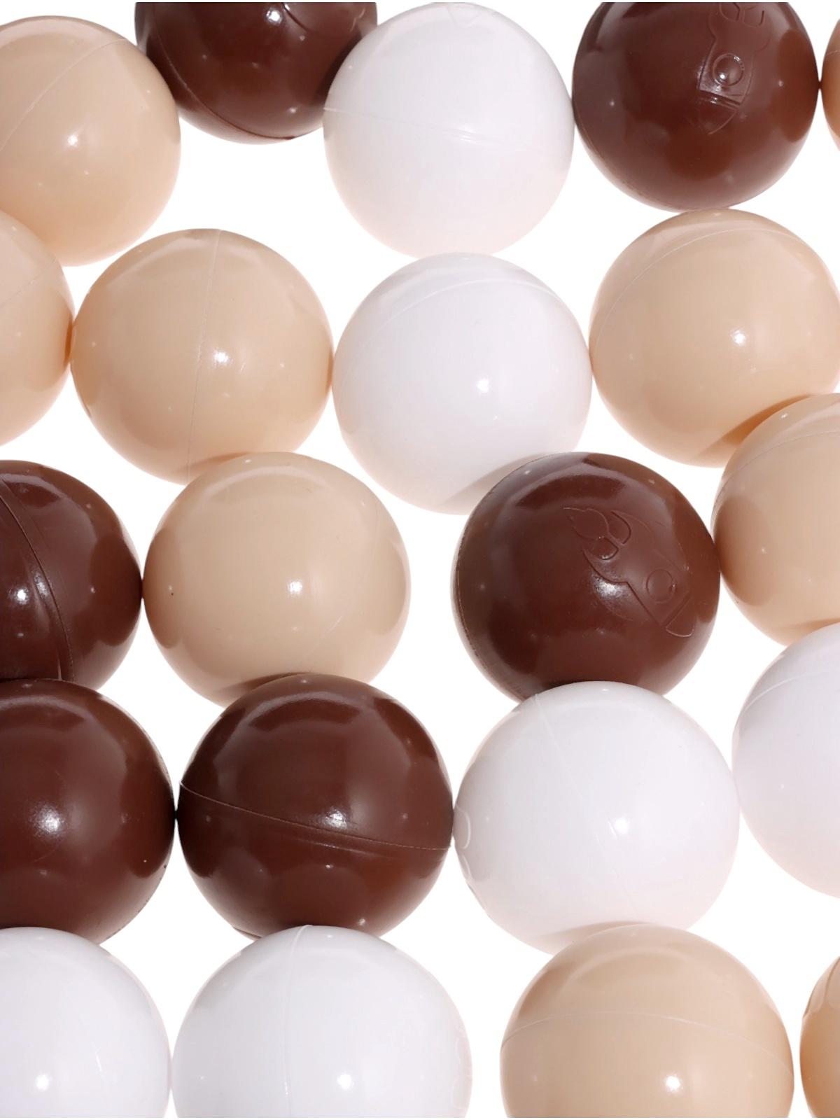 Шарики для сухого бассейна, диаметр 5 см, разноцветные, 200 шт.