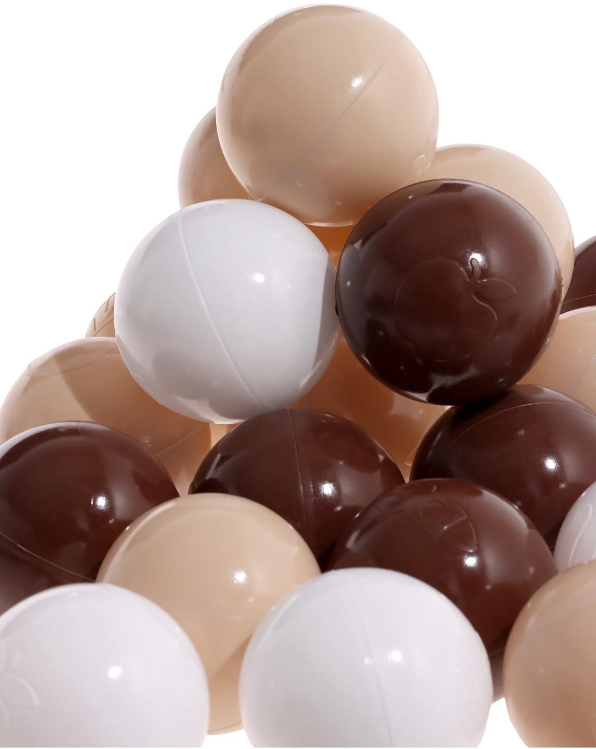 Шарики для сухого бассейна, диаметр 5 см, разноцветные, 200 шт.