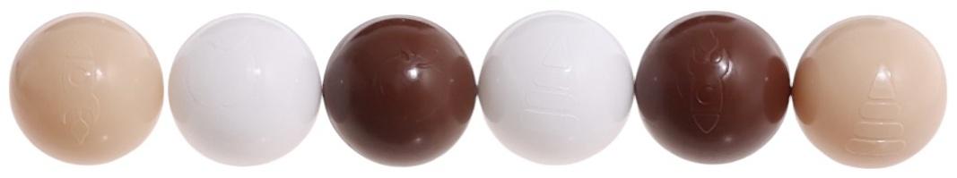 Шарики для сухого бассейна, диаметр 5 см, разноцветные, 200 шт.