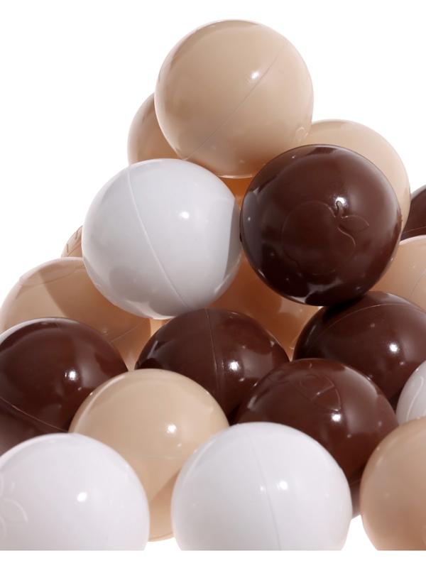 Шарики для сухого бассейна, диаметр 5 см, разноцветные, 200 шт.