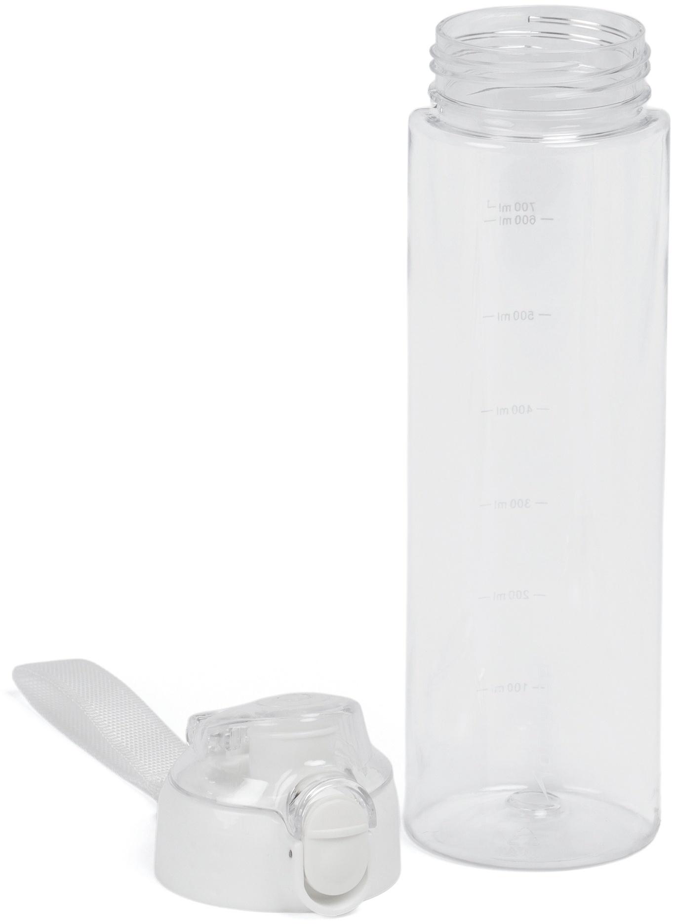 Бутылка для воды Onlytop, 700 мл, цвет белый