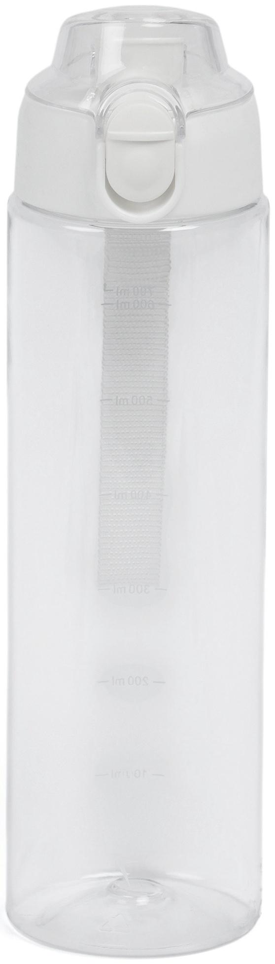 Бутылка для воды Onlytop, 700 мл, цвет белый