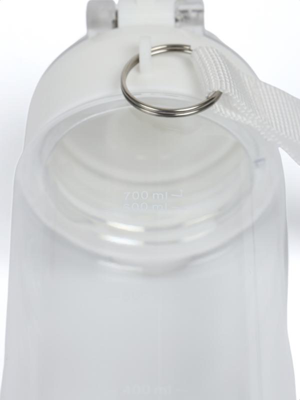 Бутылка для воды Onlytop, 700 мл, цвет белый