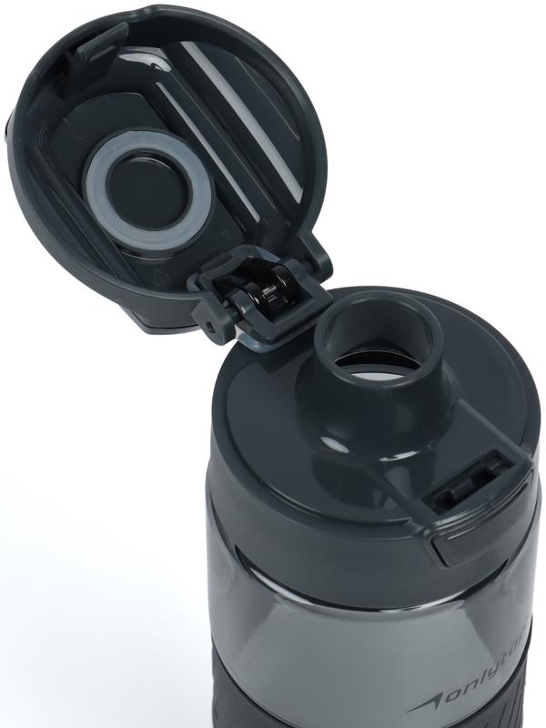 Бутылка для воды Onlytop, 850 мл, цвет черный