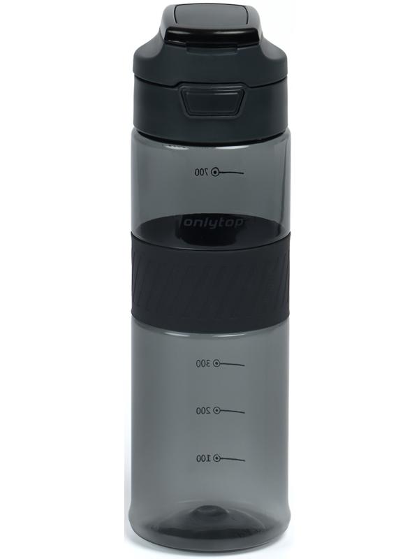 Бутылка для воды Onlytop, 850 мл, цвет черный