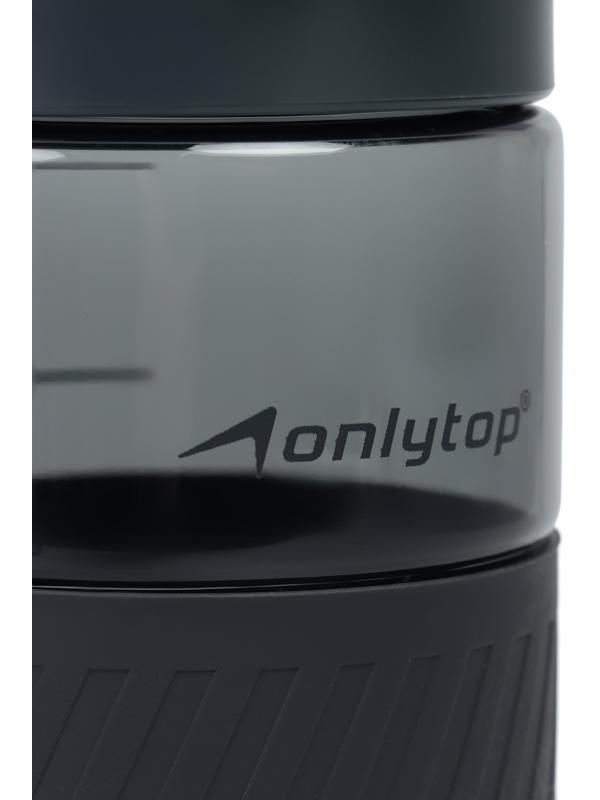 Бутылка для воды Onlytop, 850 мл, цвет черный