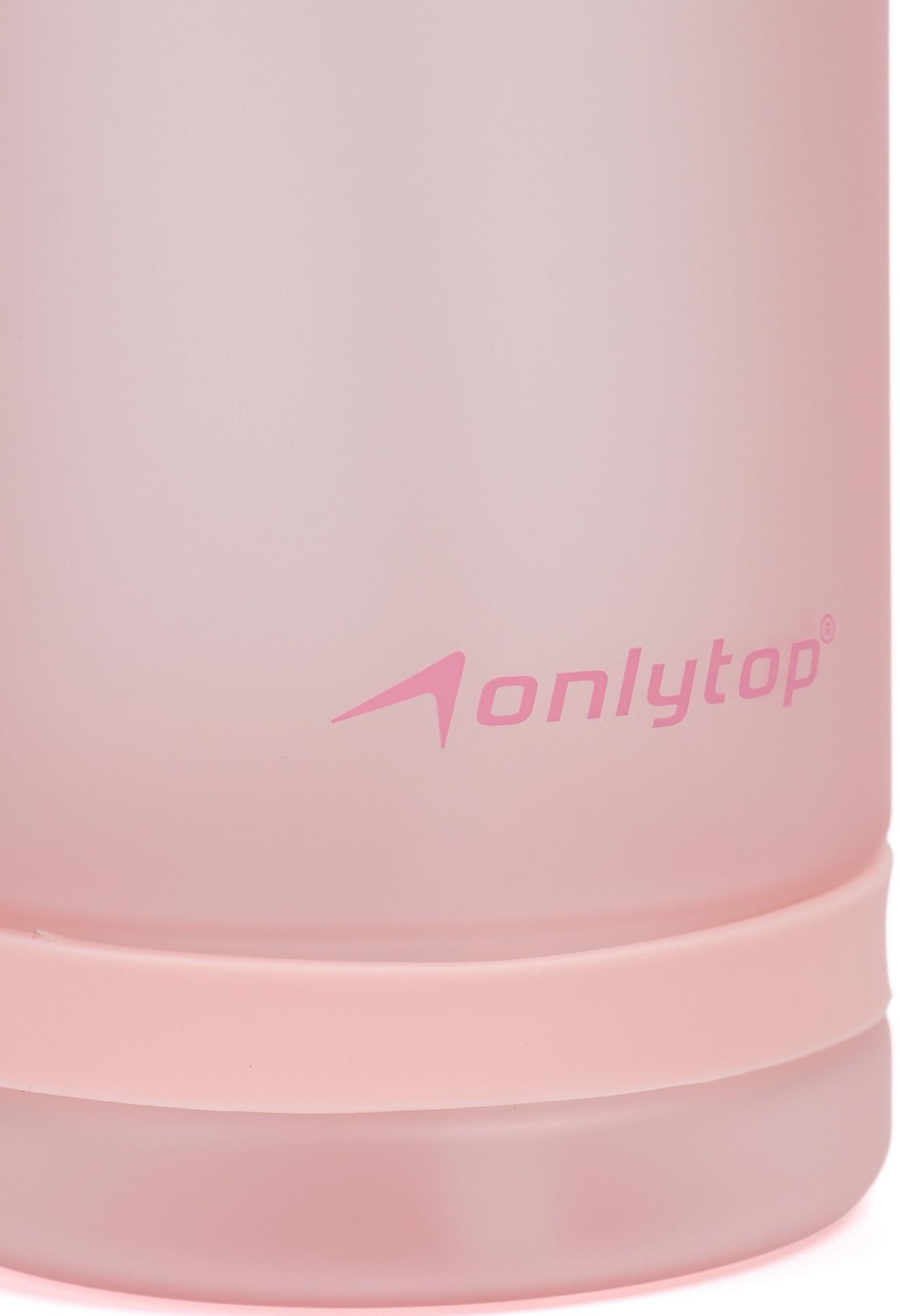 Бутылка для воды Onlytop, 550 мл, цвет розовый