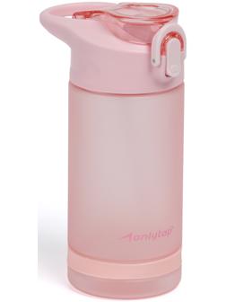 Бутылка для воды Onlytop, 550 мл, цвет розовый