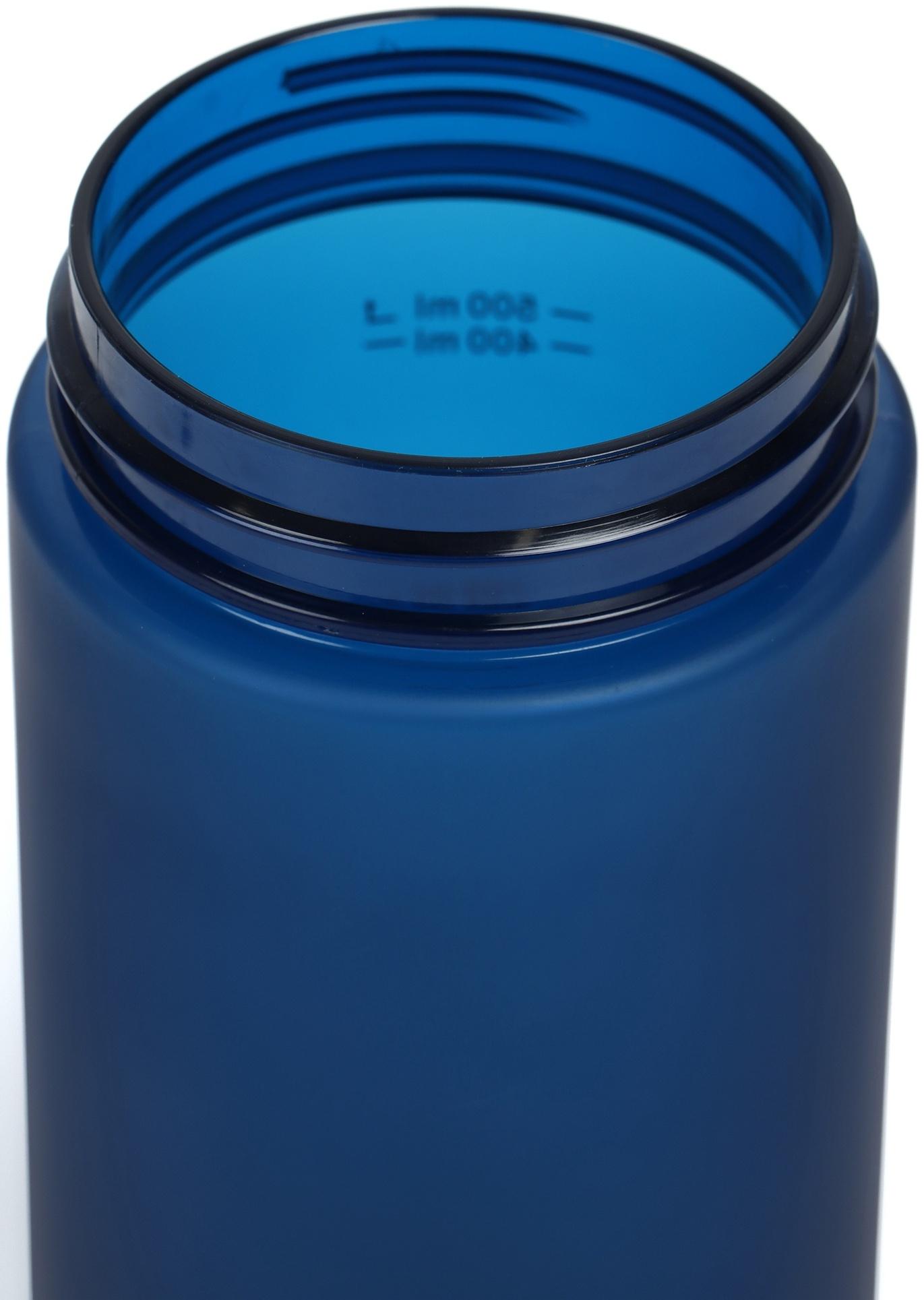 Бутылка для воды Onlytop, 550 мл, цвет синий