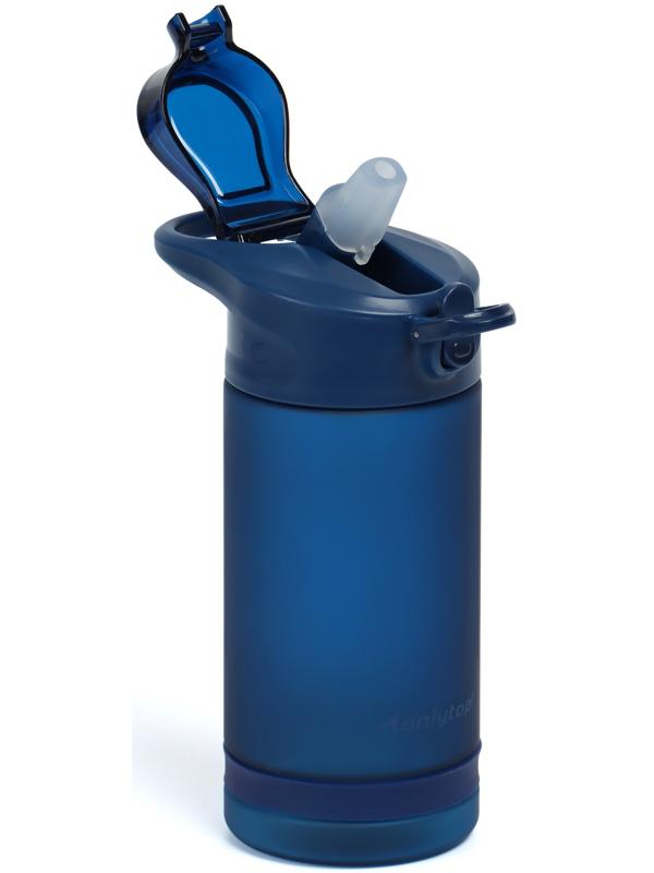 Бутылка для воды Onlytop, 550 мл, цвет синий