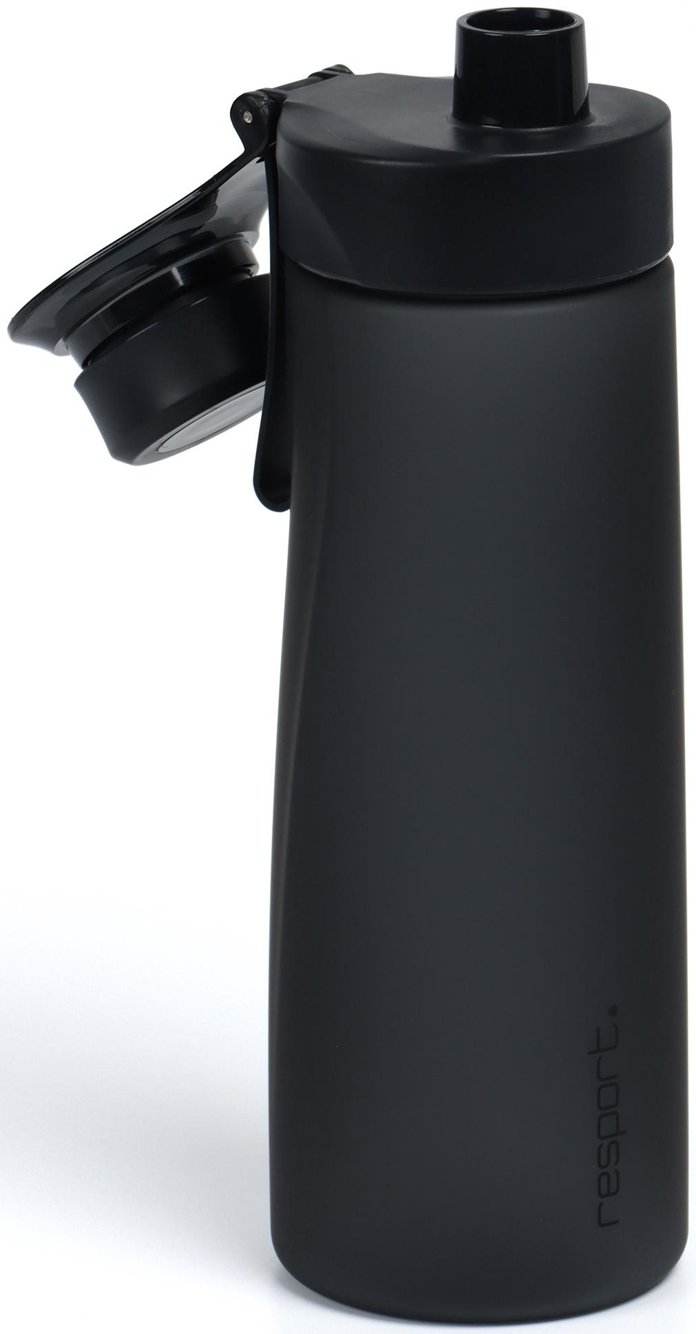 Бутылка для воды Resport, 700 мл. цвет черный