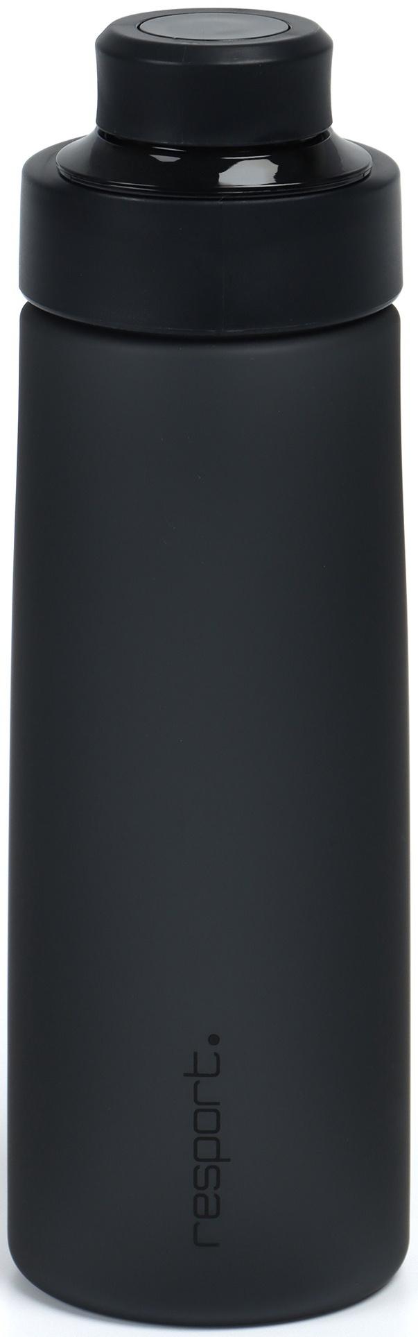 Бутылка для воды Resport, 700 мл. цвет черный