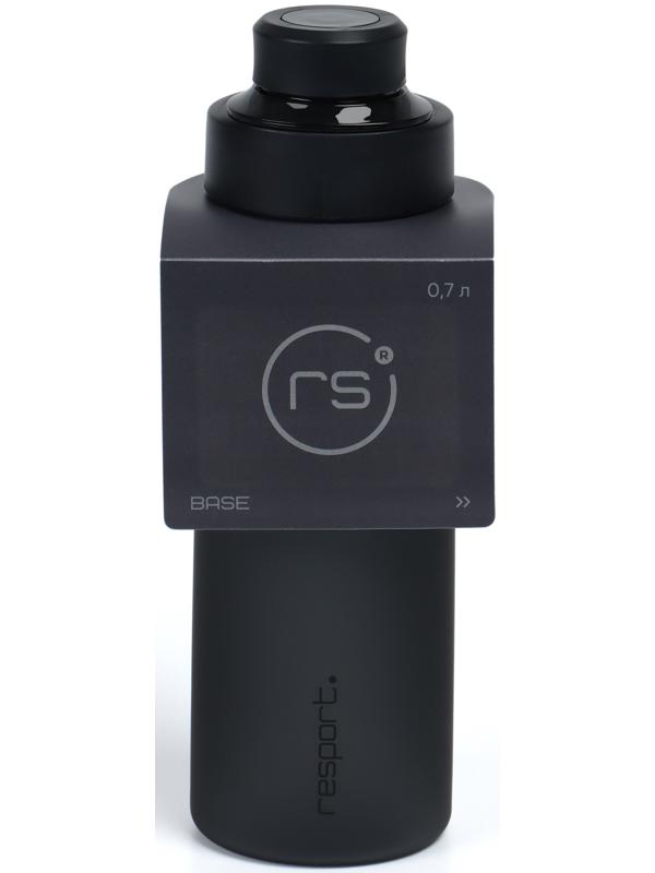 Бутылка для воды Resport, 700 мл. цвет черный