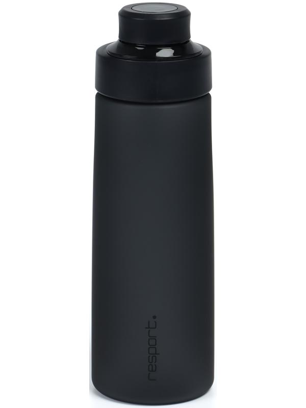 Бутылка для воды Resport, 700 мл. цвет черный