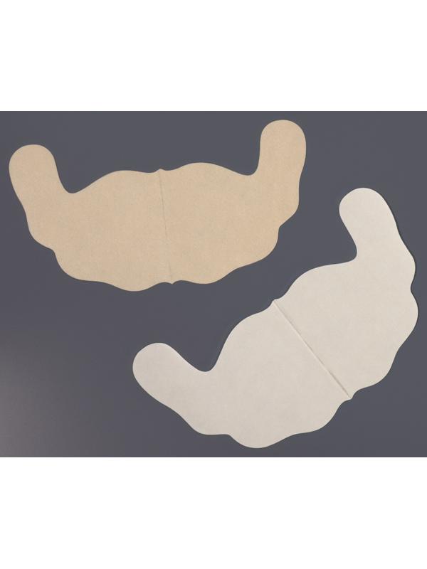 Тейпы для поддержки груди, р-р B (21.5×12 см), пара, на клеевой основе, бежевые