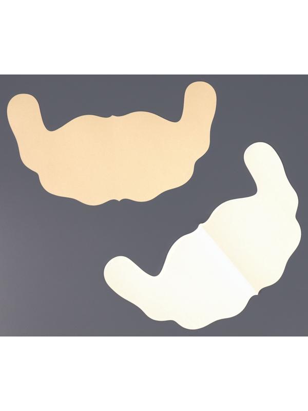 Тейпы для поддержки груди, р-р C (22×13 см), пара, на клеевой основе, бежевые