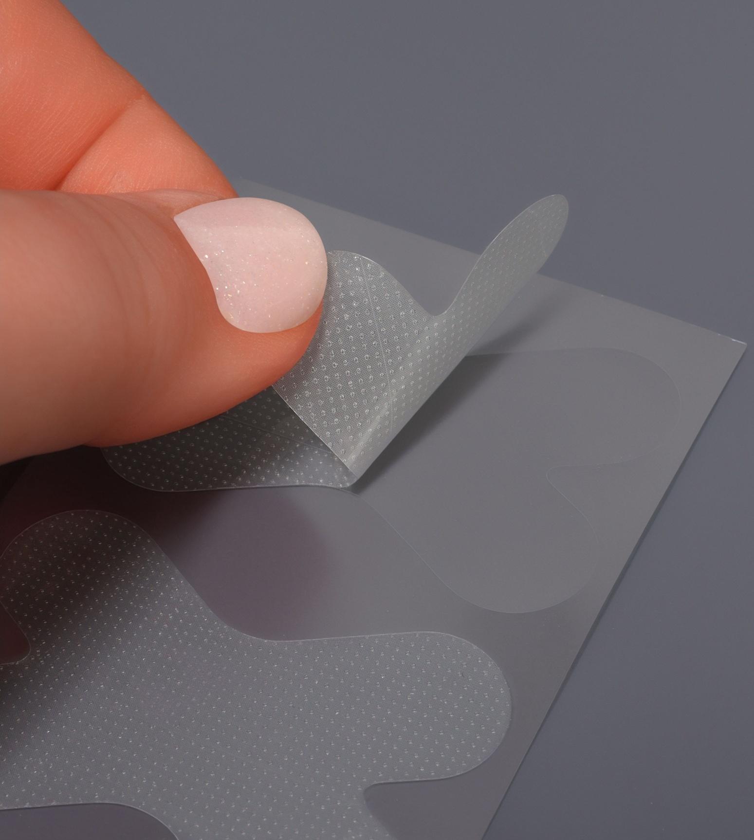 Пластины против храпа, набор - 30 шт., 5×3.5 см, на клеевой основе, на клеевой основе, прозрачные