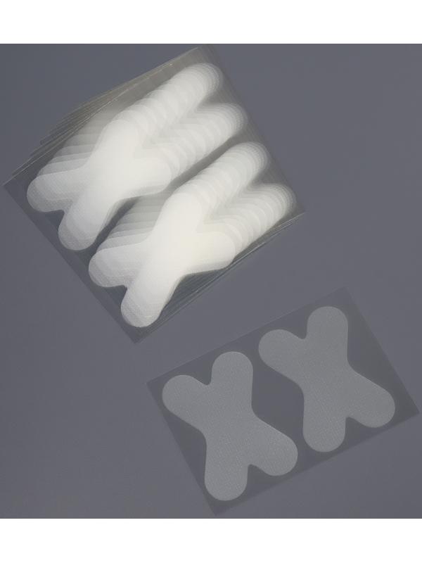 Пластины против храпа, набор - 30 шт., 5×3.5 см, на клеевой основе, на клеевой основе, прозрачные