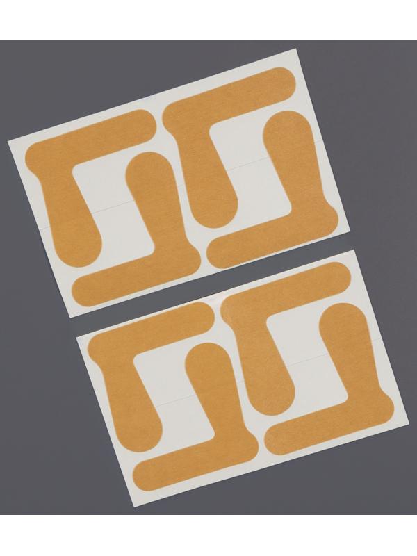 Тейпы для пальцев рук и ног, набор - 4 пары, бежевые