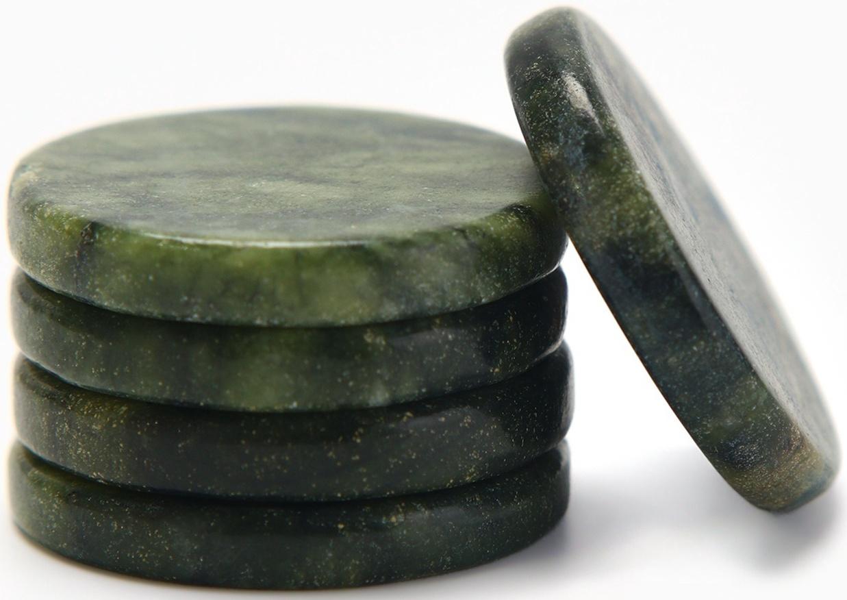 Камни для СПА 25 мм  нефрит 5 шт